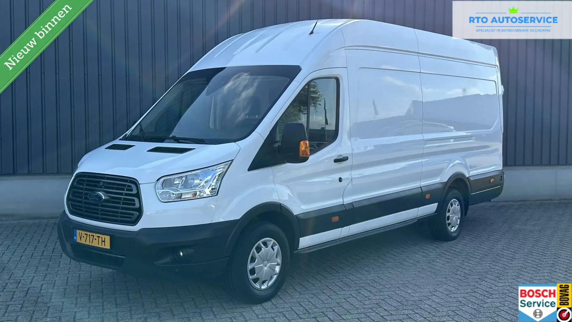 Ford Transit 350 2.0 TDCI L4H3 Trend AIRCO CAMERA. Blanc - 1