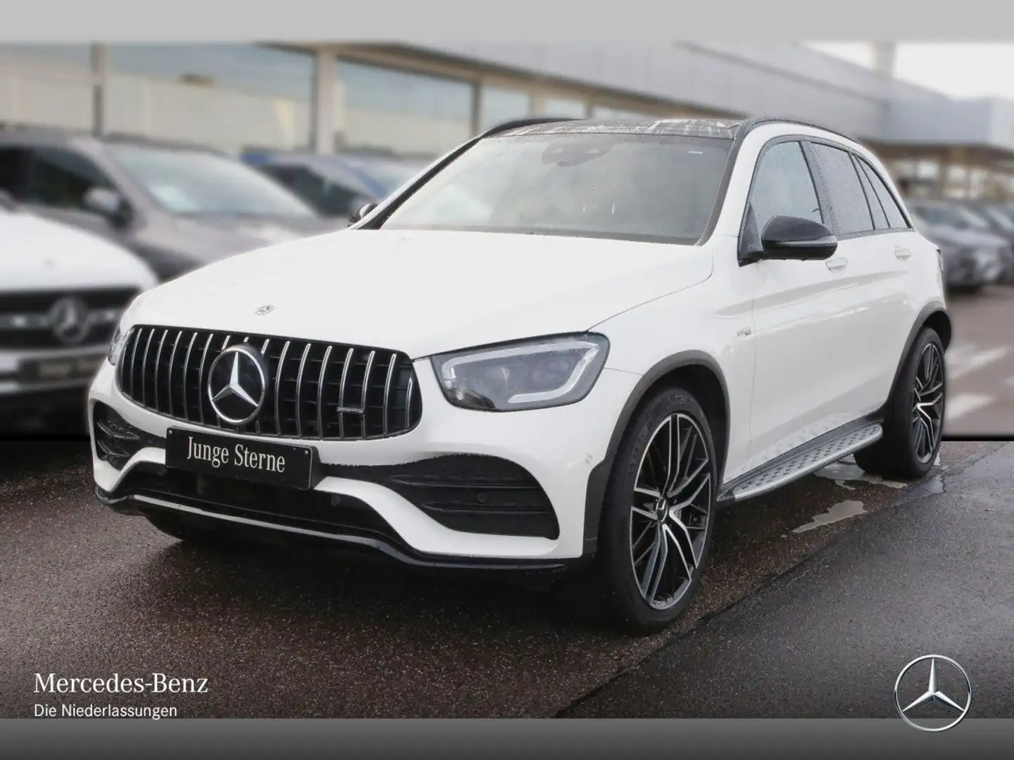 Mercedes-Benz GLC 43 AMG GLC 43 4M AMG+NIGHT+PANO+360+AHK+MULTIBEAM+HUD+9G Blanc - 2