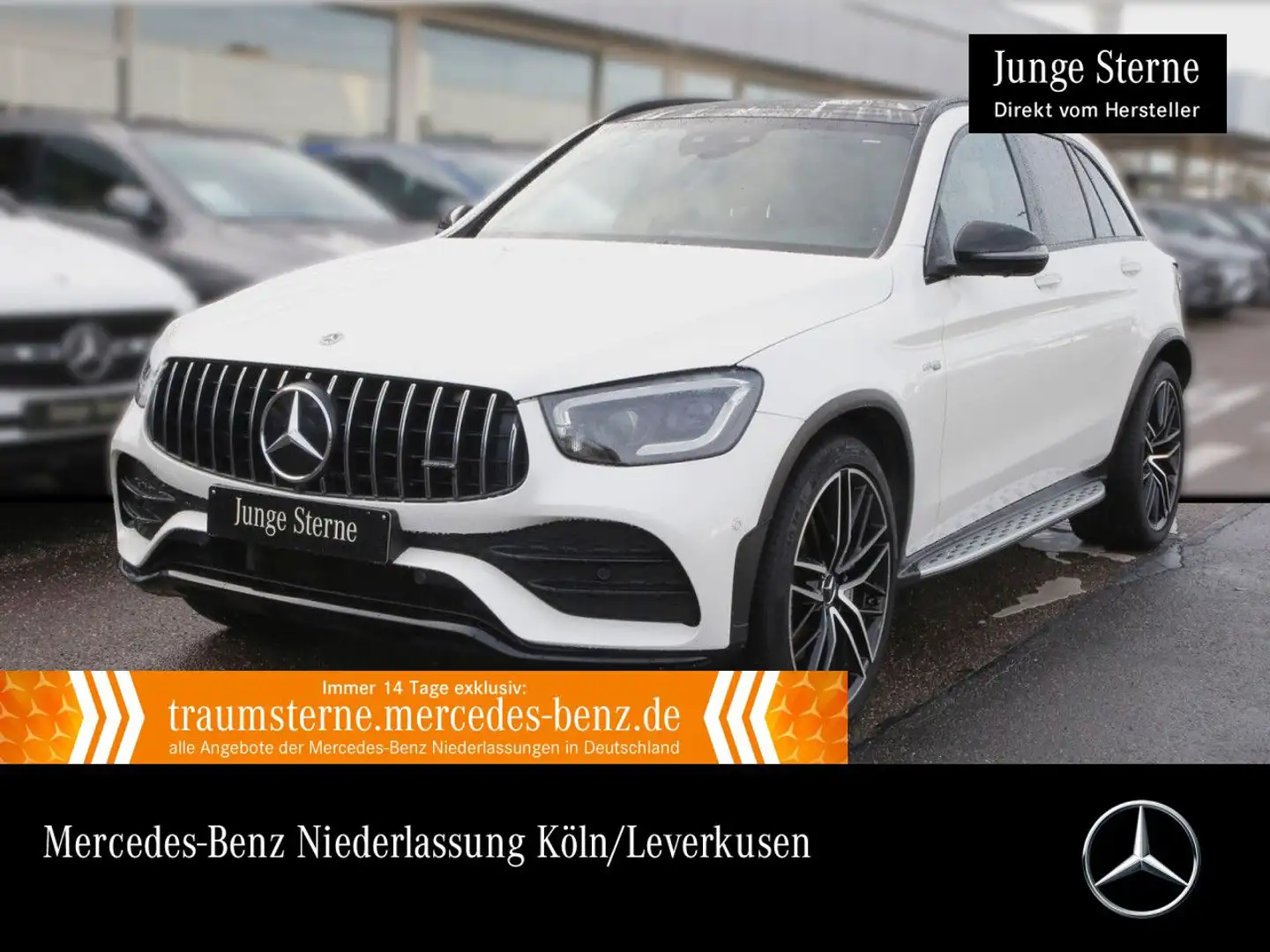 Mercedes-Benz GLC 43 AMG GLC 43 4M AMG+NIGHT+PANO+360+AHK+MULTIBEAM+HUD+9G Blanc - 1