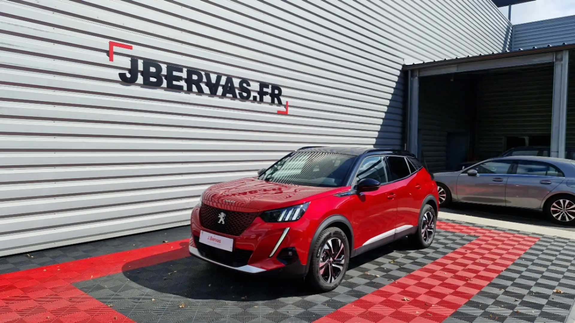 Peugeot e-2008 ELECTRIQUE GT Rouge - 1