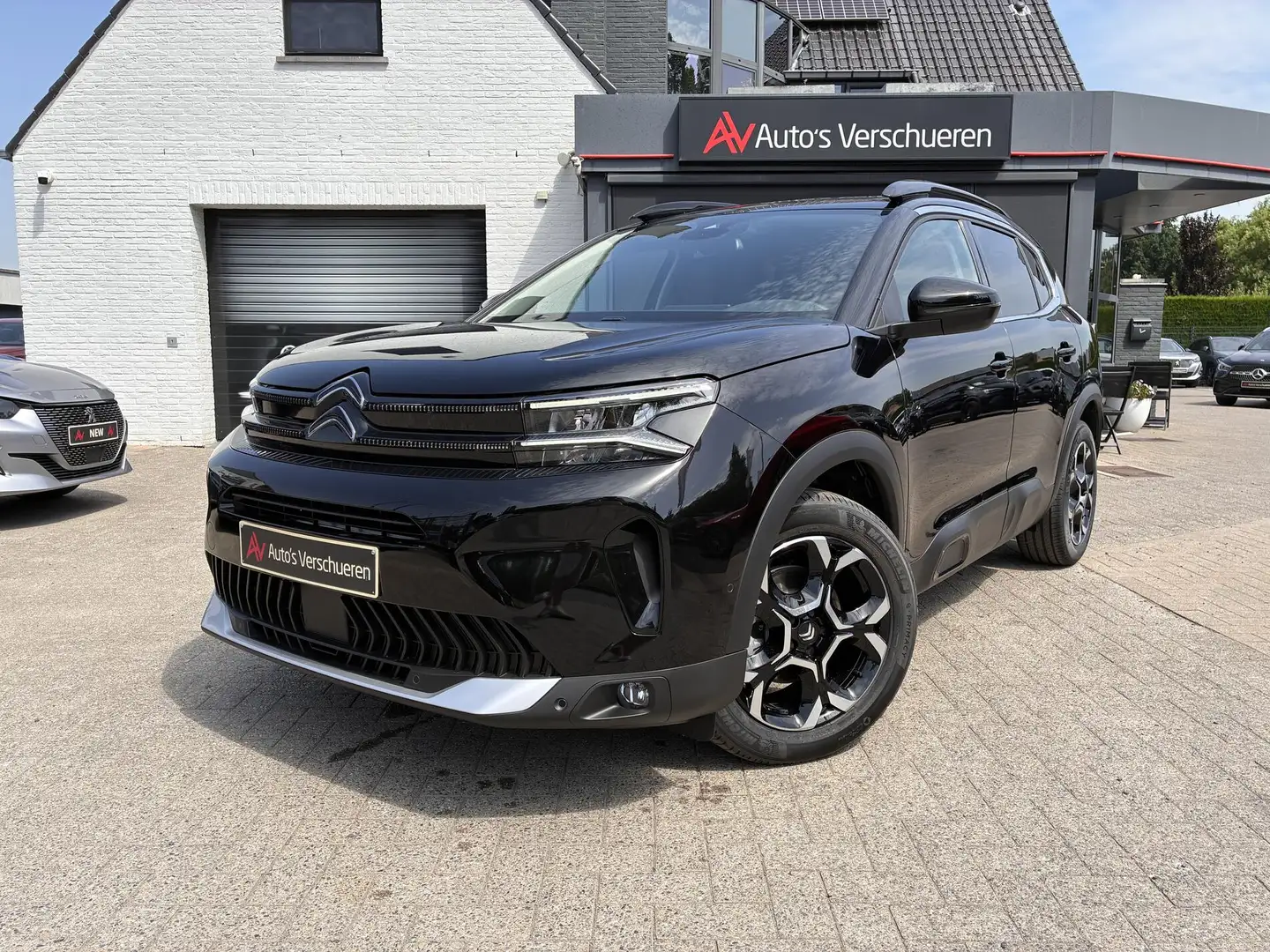 Citroen C5 Aircross 1.2 Hybrid 136 e-DCS6 Max ** ACC | Camera | Key... Zwart - 2