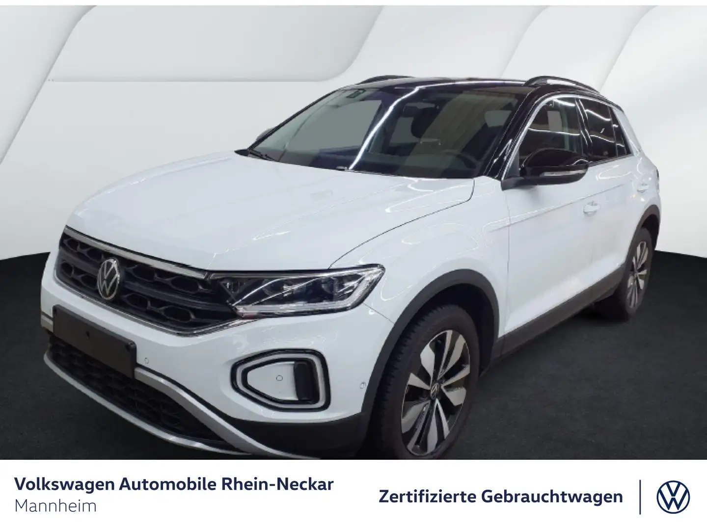 Volkswagen T-Roc 2.0 TDI GOAL DSG Navi AHK Kamera uvm Weiß - 2
