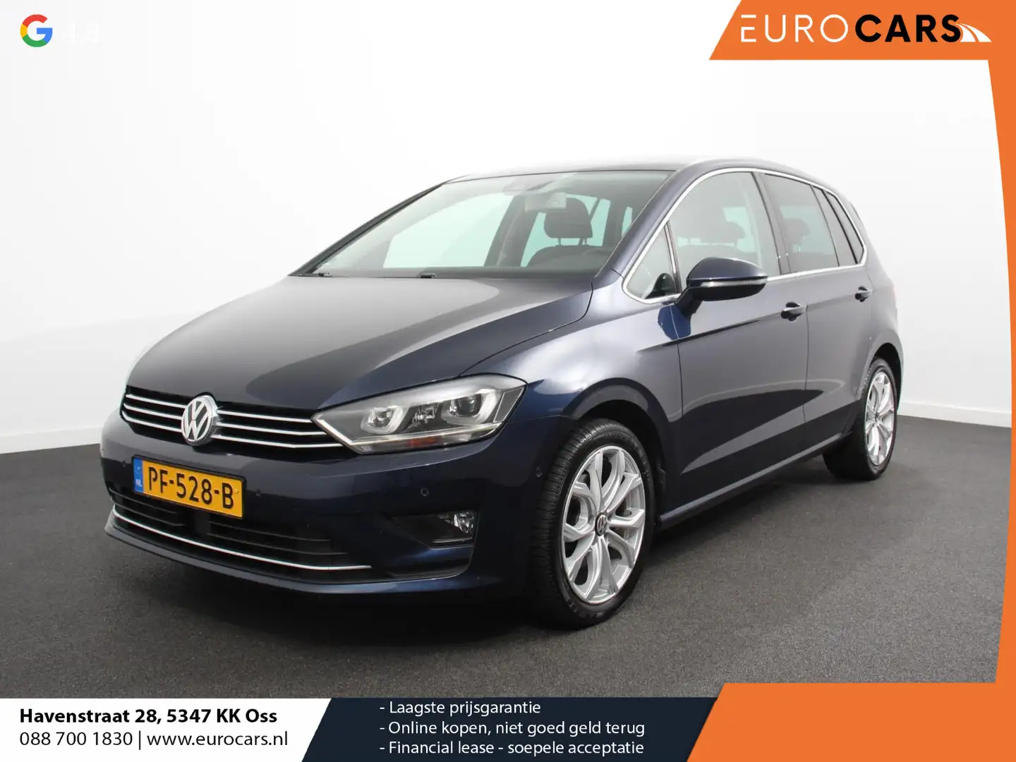 Volkswagen Golf Sportsvan 1.4 TSI 150pk DSG Highline | Climate control | Cru Bleu - 1