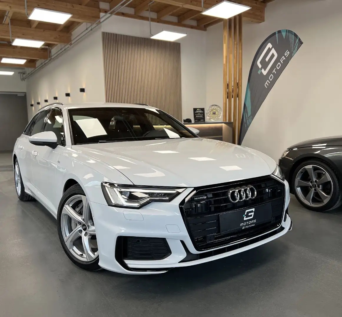 Audi A6 50 TFSI E SPORT QUATTRO MATRIX AHK B&O GLETSCHER Weiß - 1