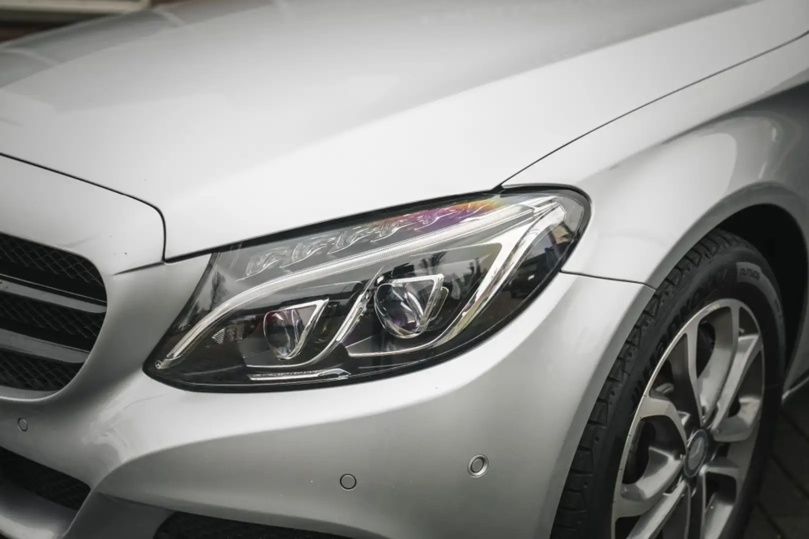 Mercedes-Benz C 350 C 350 E, burmeister, pano zuinig, stoelverw Plateado - 2