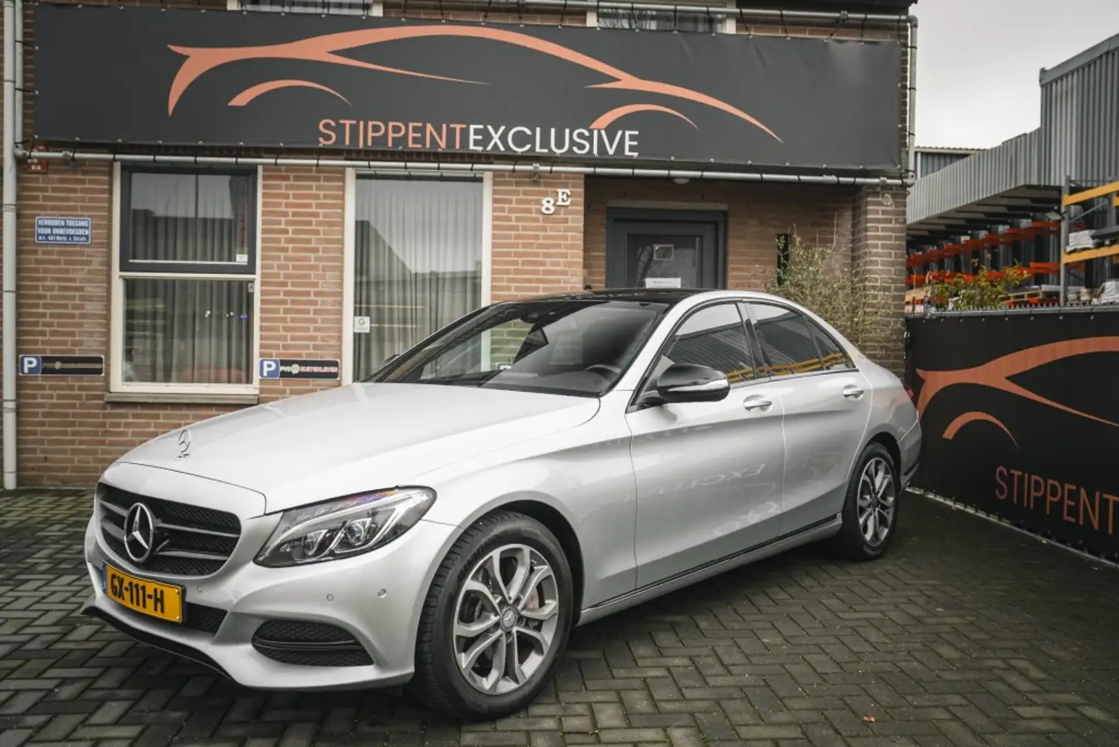 Mercedes-Benz C 350 C 350 E, burmeister, pano zuinig, stoelverw Plateado - 1