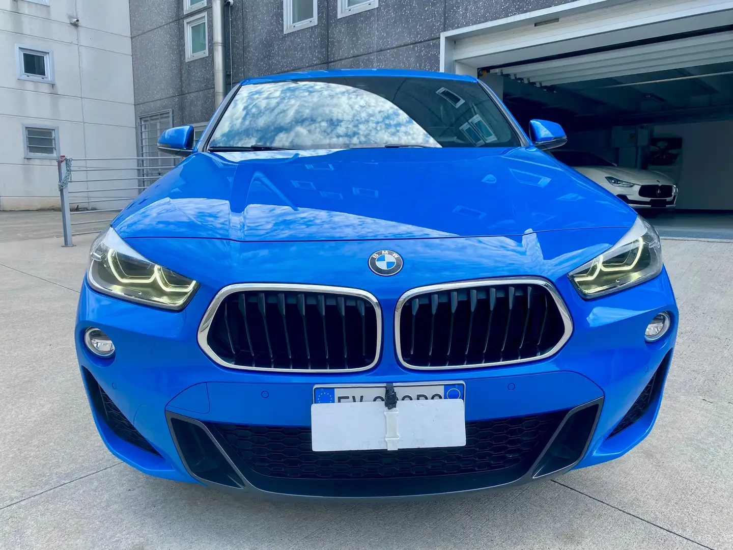 BMW X2 X2 F39 sdrive18d M M-sport PERFETTA-CARPLAY Blu/Azzurro - 2