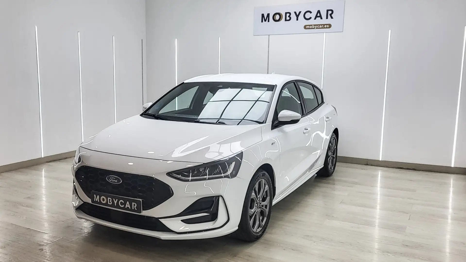 Ford Focus 1.0 Ecoboost MHEV ST-Line 125 Blanc - 1