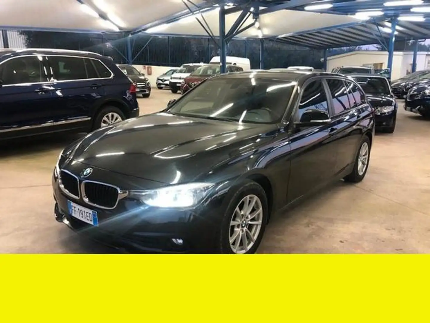 BMW 318 D 150CV BUSINESS AUTOM. Zwart - 2