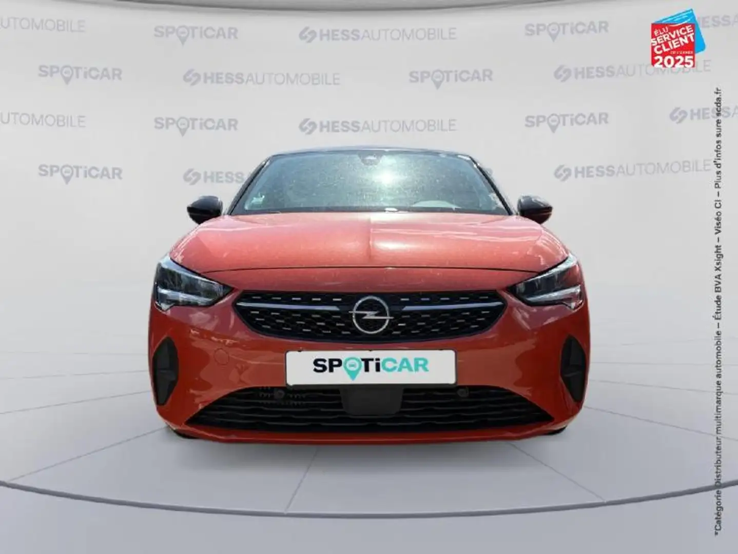 Opel Corsa 1.2 Turbo 100ch Elegance GPS Orange - 2
