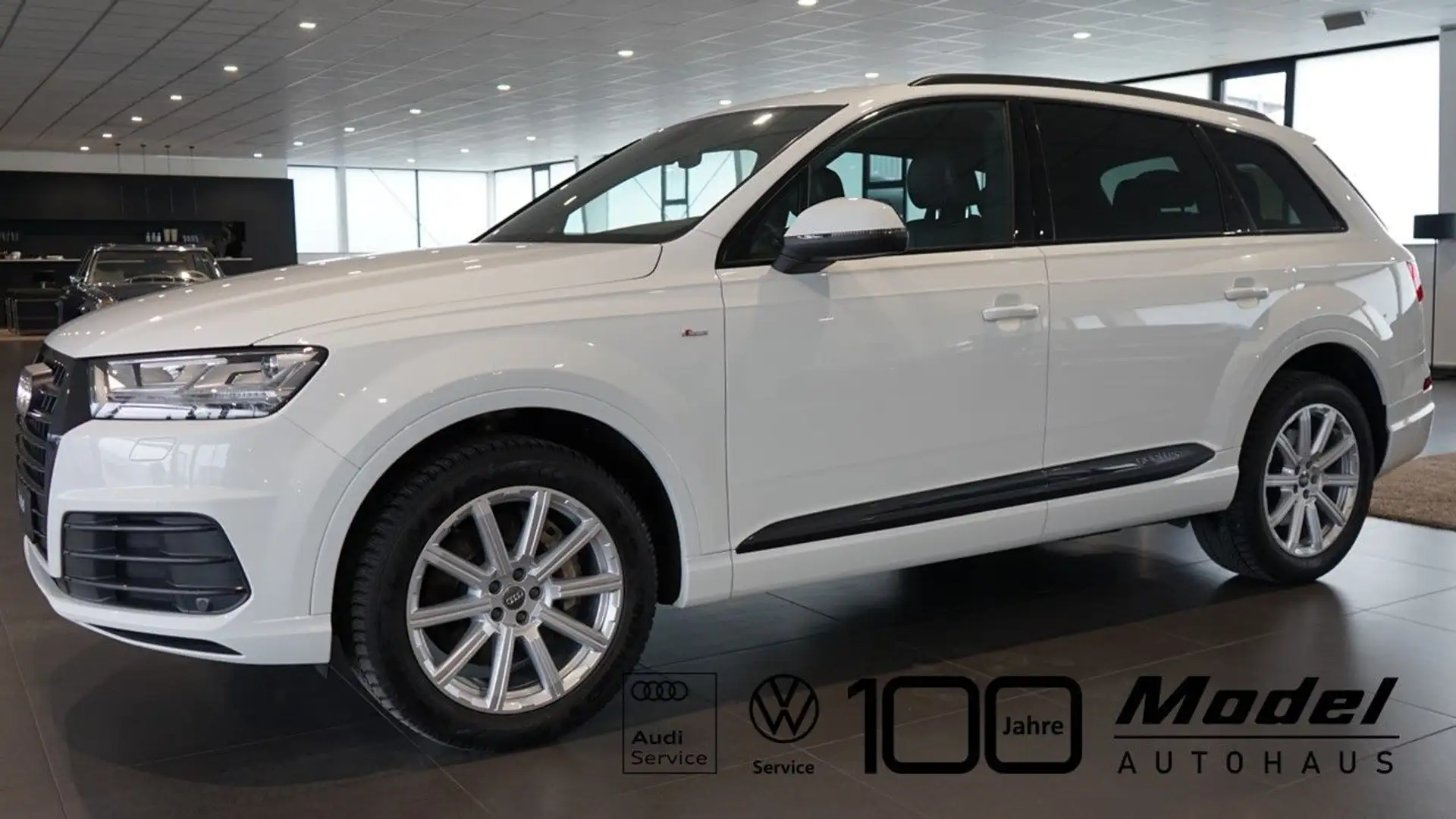 Audi Q7 3.0 TDI quattro | S line | LED | 7-Sitzer Blanc - 1