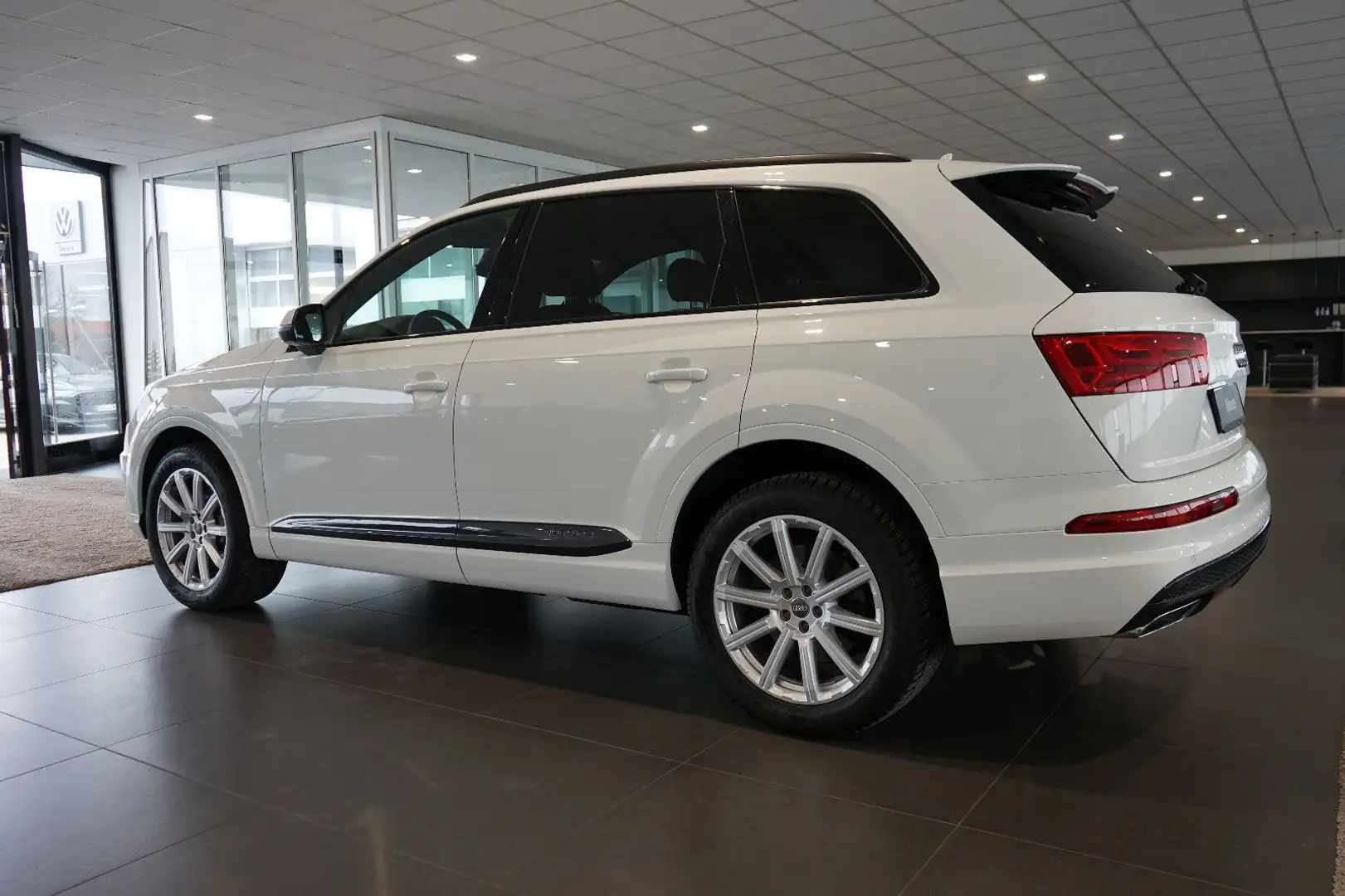 Audi Q7 3.0 TDI quattro | S line | LED | 7-Sitzer Blanc - 2