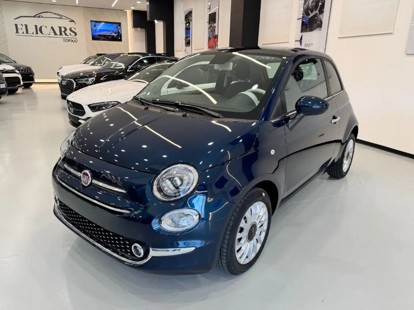 Fiat 500 1.0 Hybrid Dolcevita Blu/Azzurro - 1