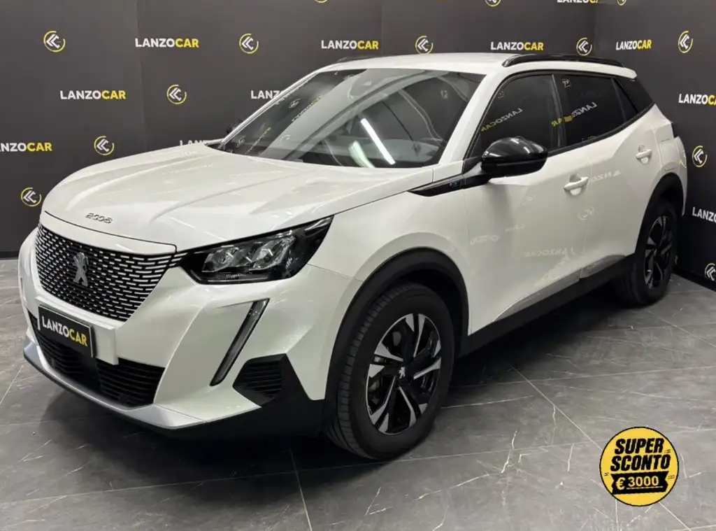 Peugeot 2008, ELETTRICA ALLURE PACK *DIVERSI COLORI*, colore bianco, 2023, elettrico | usata in vendita da LANZOCAR