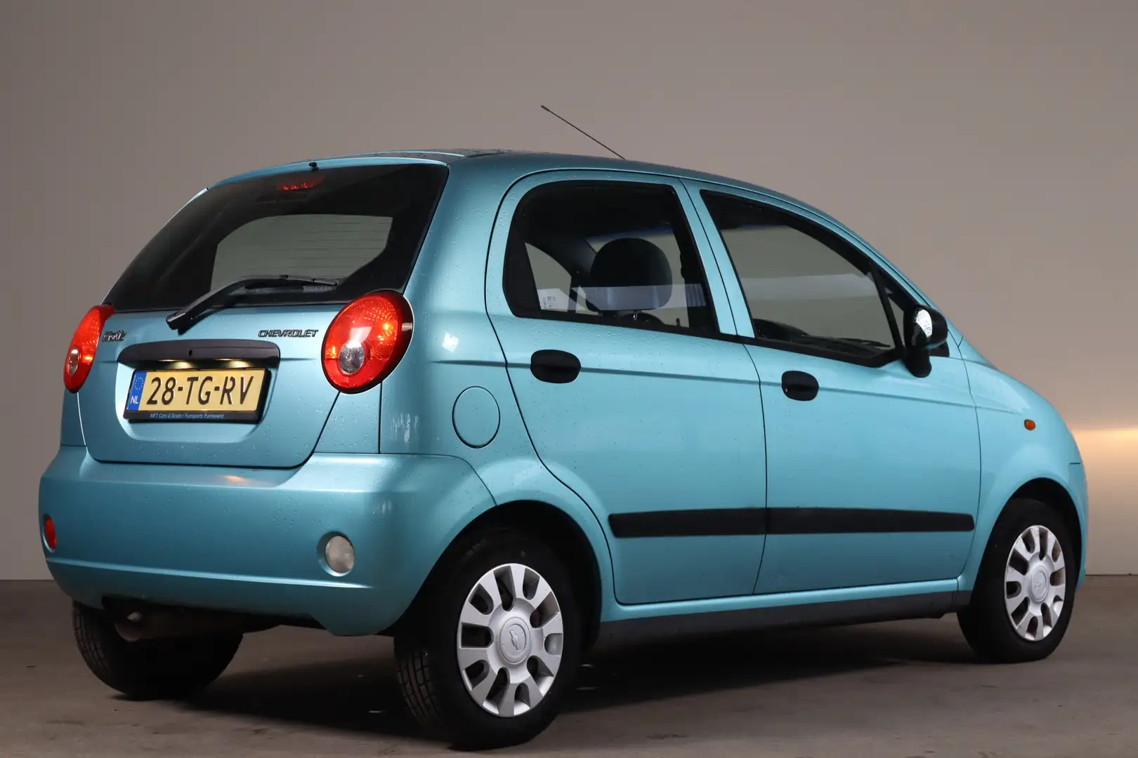 Chevrolet Matiz 0.8 Spirit - NL- Auto!! Radio-CD I Airco Blauw - 2