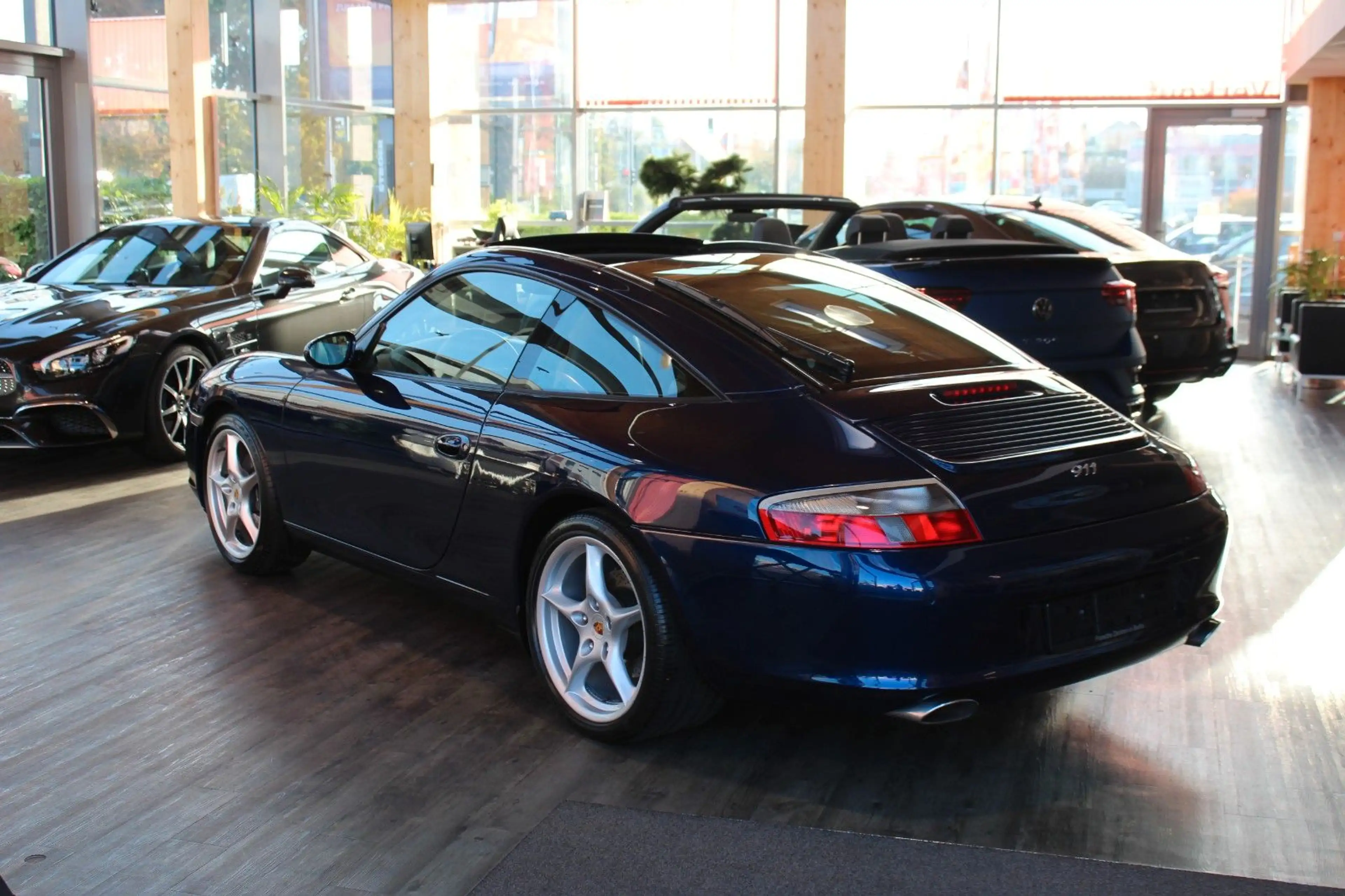 Porsche 996 Targa Klappe Raffleder Klangpaket Xenon BRD — photo 4