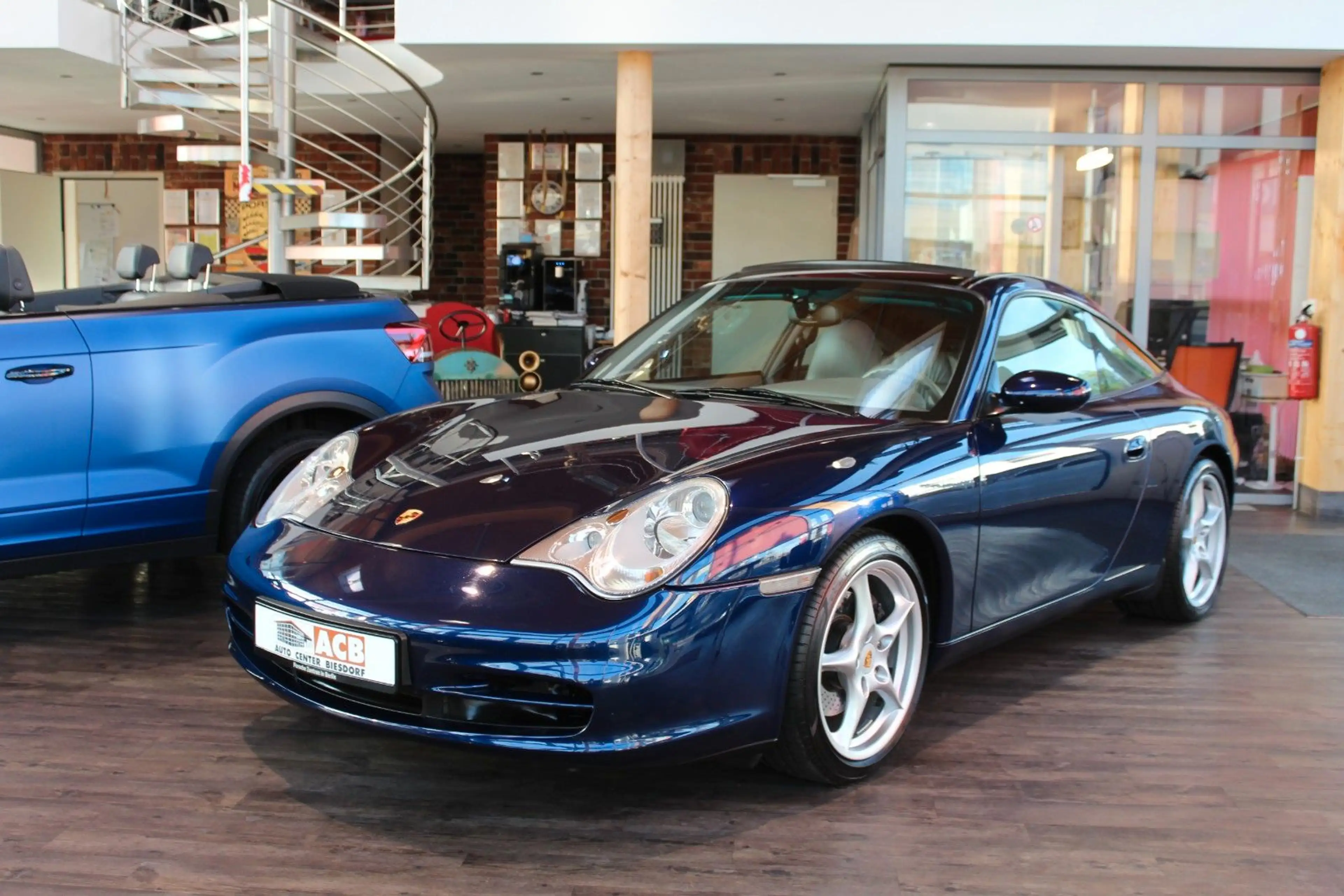 Porsche 996 Targa Klappe Raffleder Klangpaket Xenon BRD — photo 2