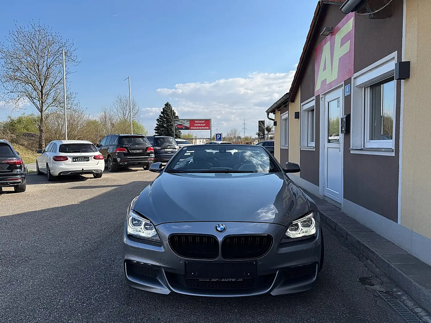 BMW 640 d Cabrio Aut. | M-PAKET | 20-ZOLL uvm. Grau - 2
