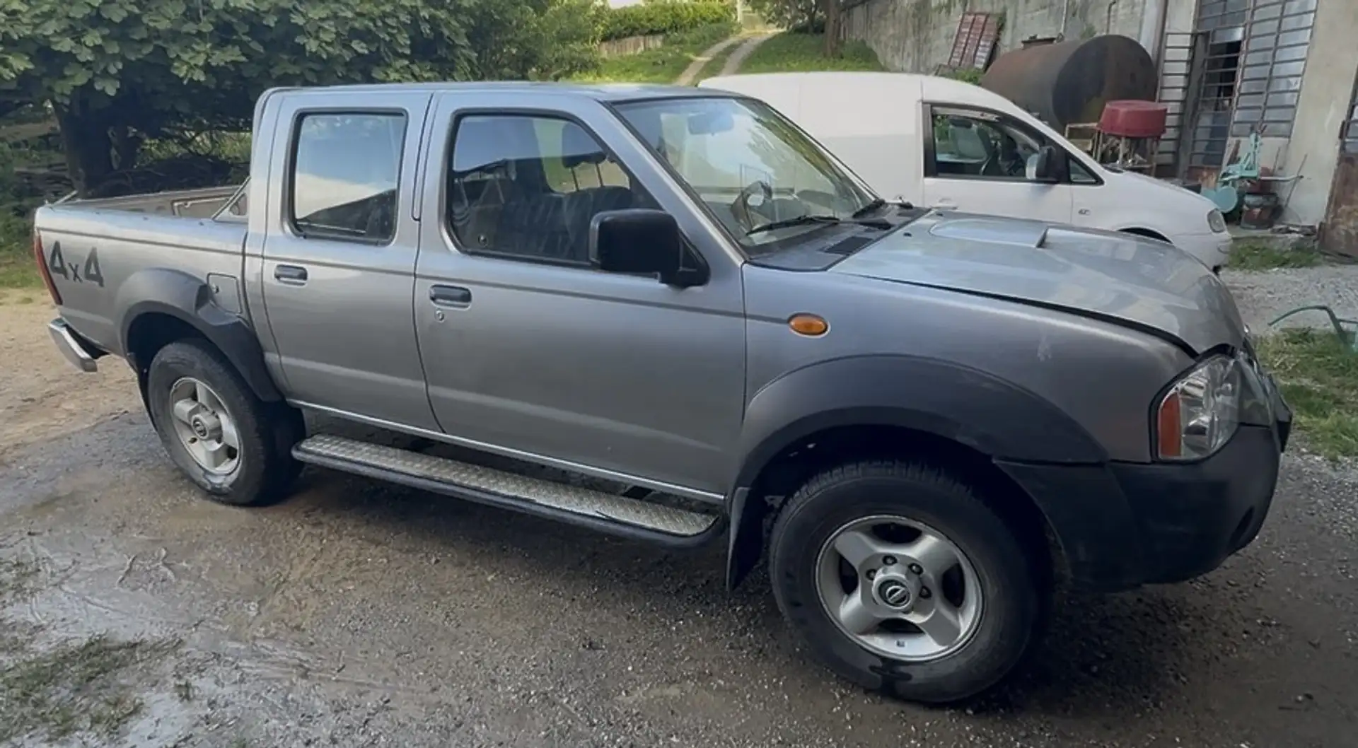 Nissan NP300 king cab d22 Argintiu - 2
