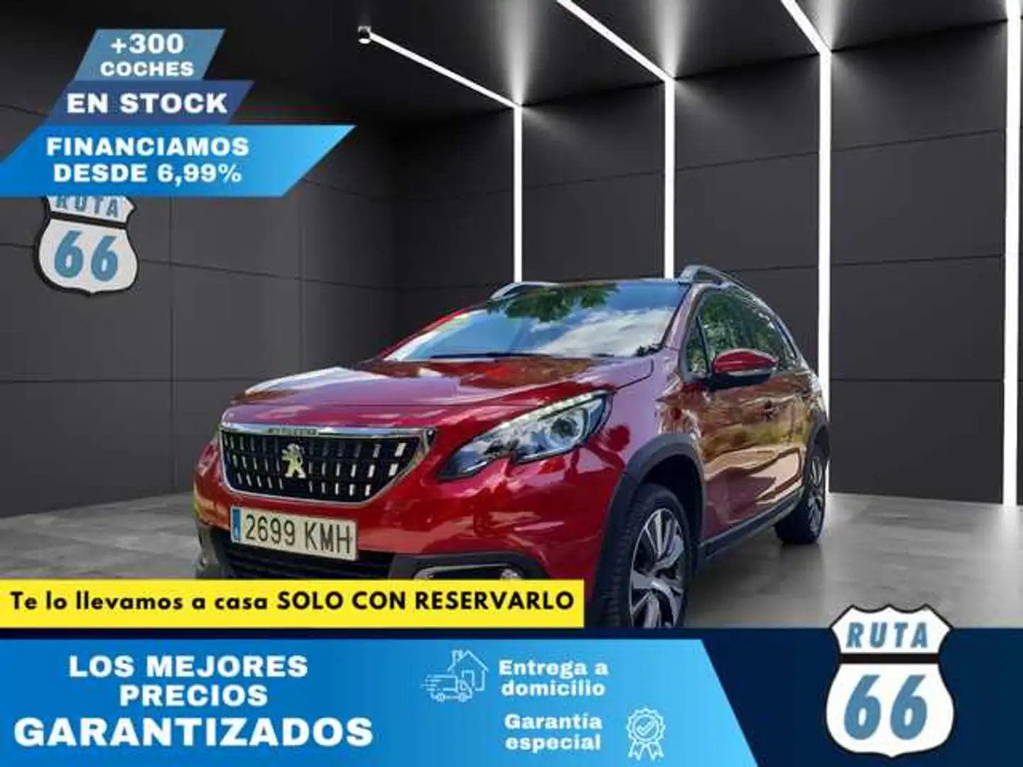 Peugeot 2008 1.2 PureTech S&S Allure 110 Rojo - 1