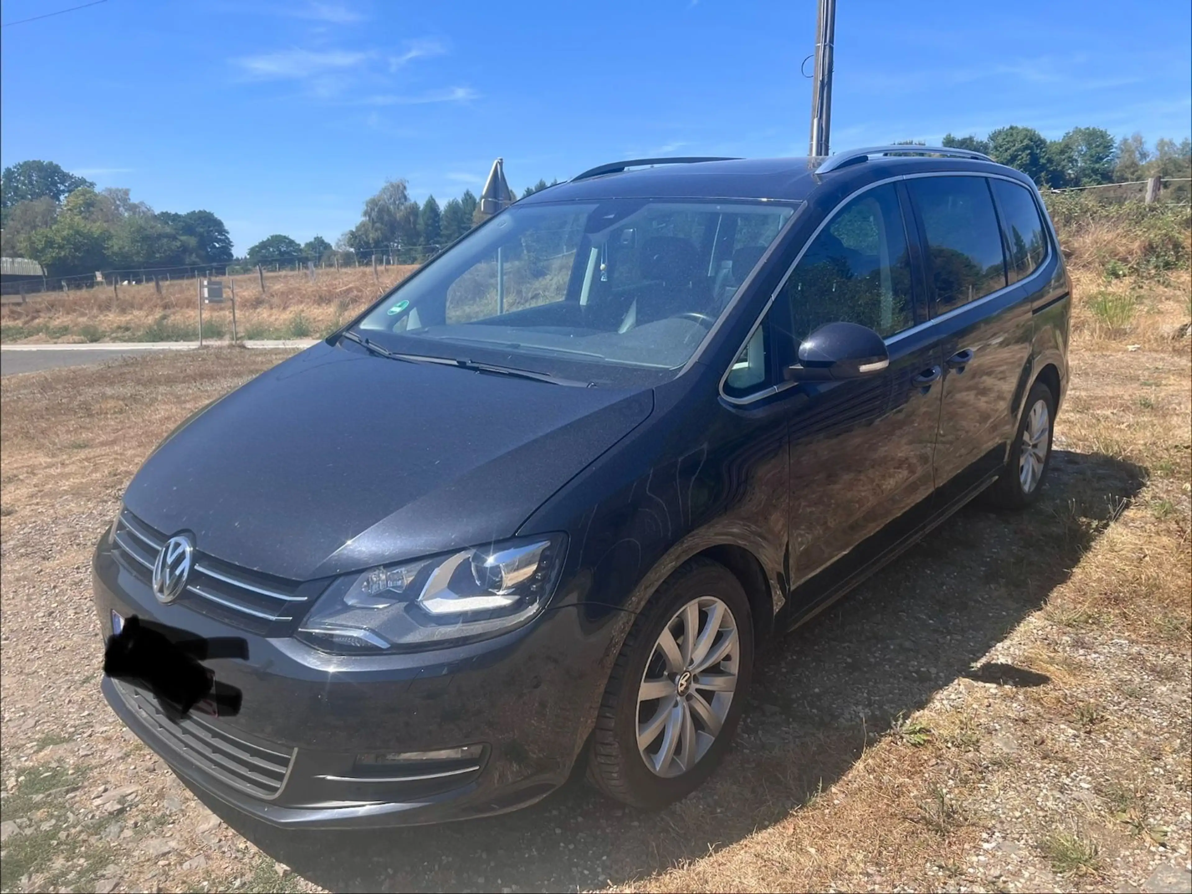 Volkswagen Sharan Highline BMT 4Motion leder Navi Xenon 7p
