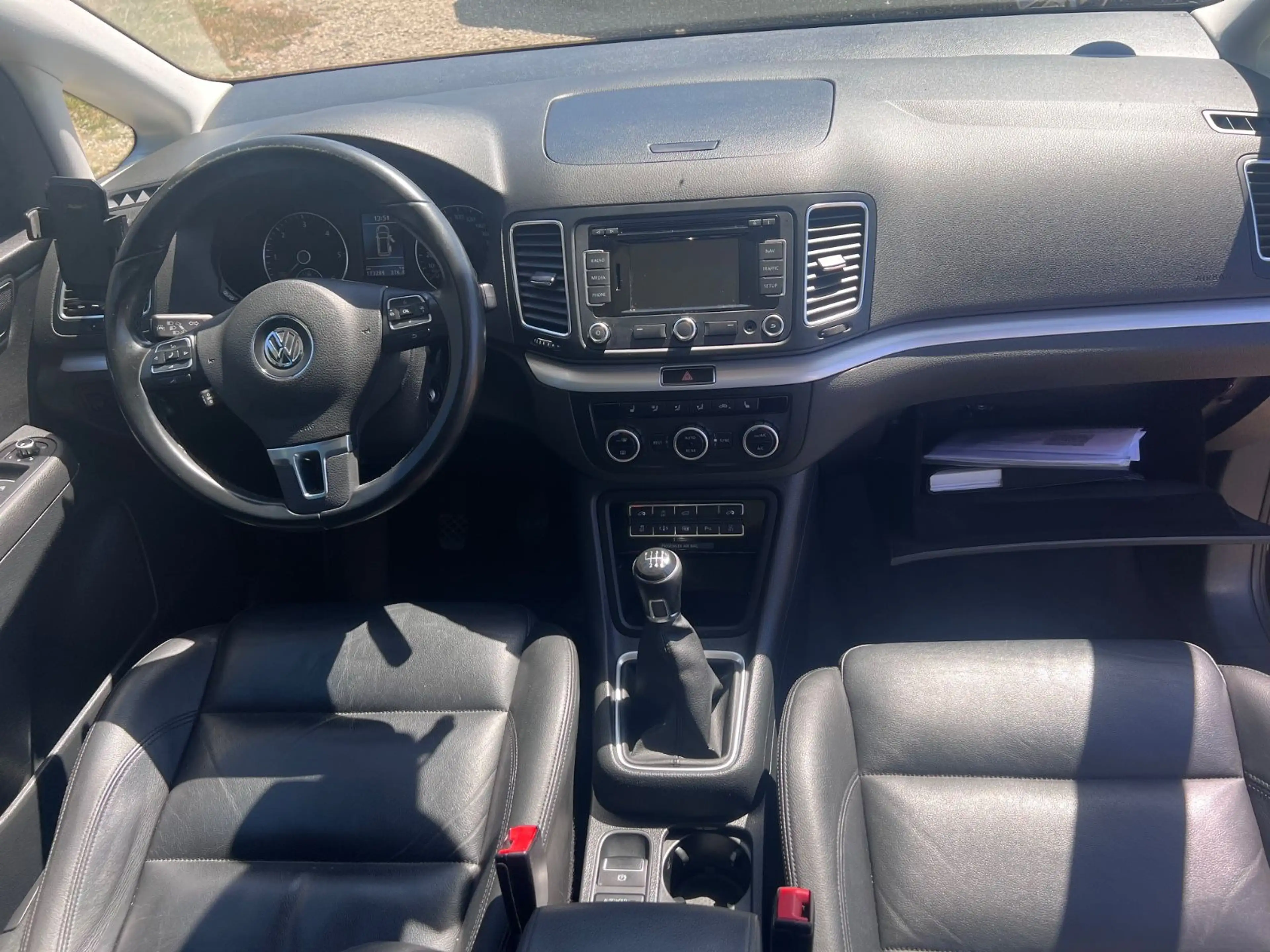 Volkswagen Sharan Highline BMT 4Motion leder Navi Xenon 7p — photo 11