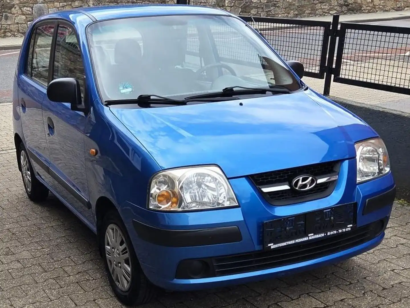 Hyundai Atos Atos 1.1 TÜV neu ,Inspektion neu, Erste Hand Blau - 1