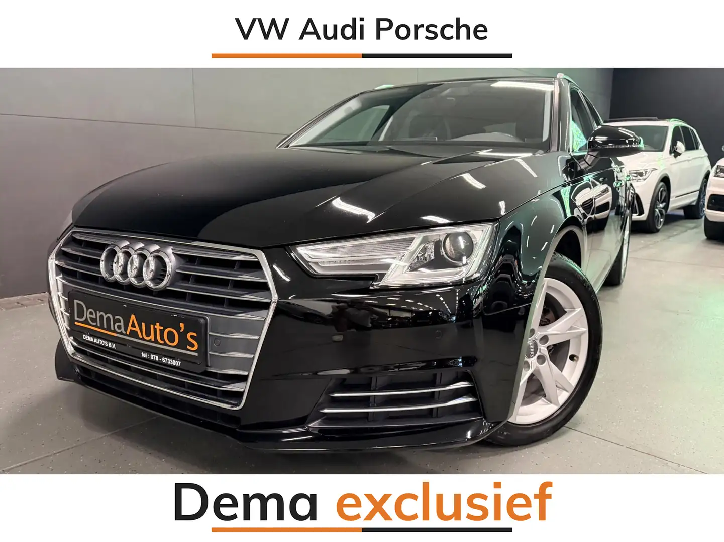 Audi A4 Avant 1.4 TFSI Sport V-COCKPIT/BOSE/LED/CARPLAY/SF Zwart - 1