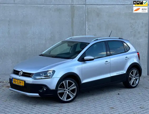 Volkswagen Polo Cross 1.4-16V 2012 5D Grijs 62DKM NAP|CLIMA