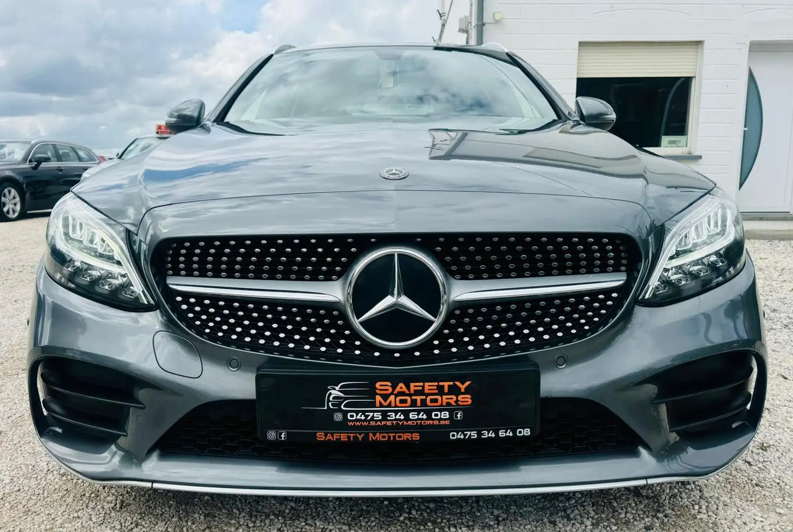Mercedes-Benz C 180 D Pack AMG Garantie 12 mois Grijs - 2