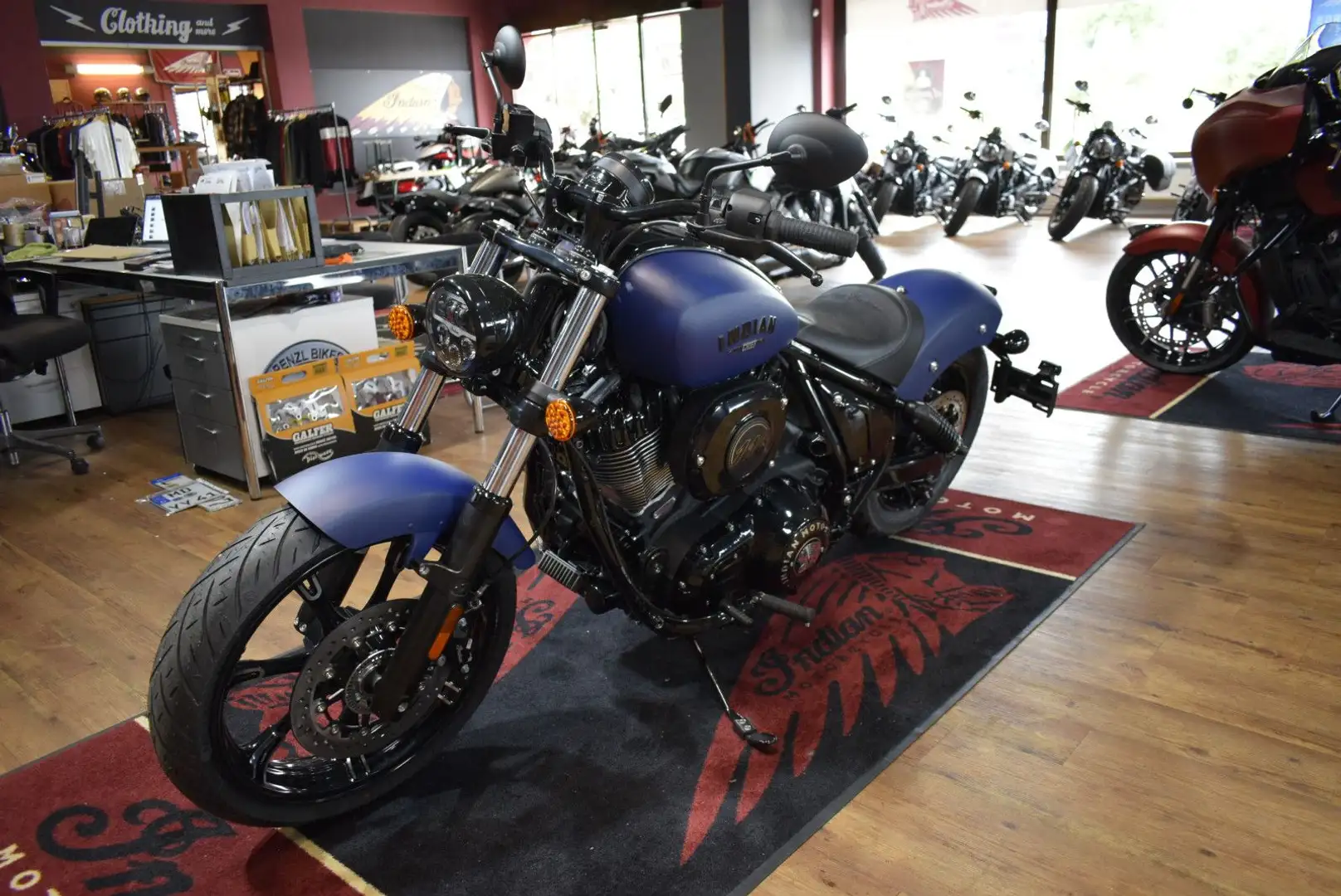 Indian Chief Dark Horse Springfield Blue Albastru - 1