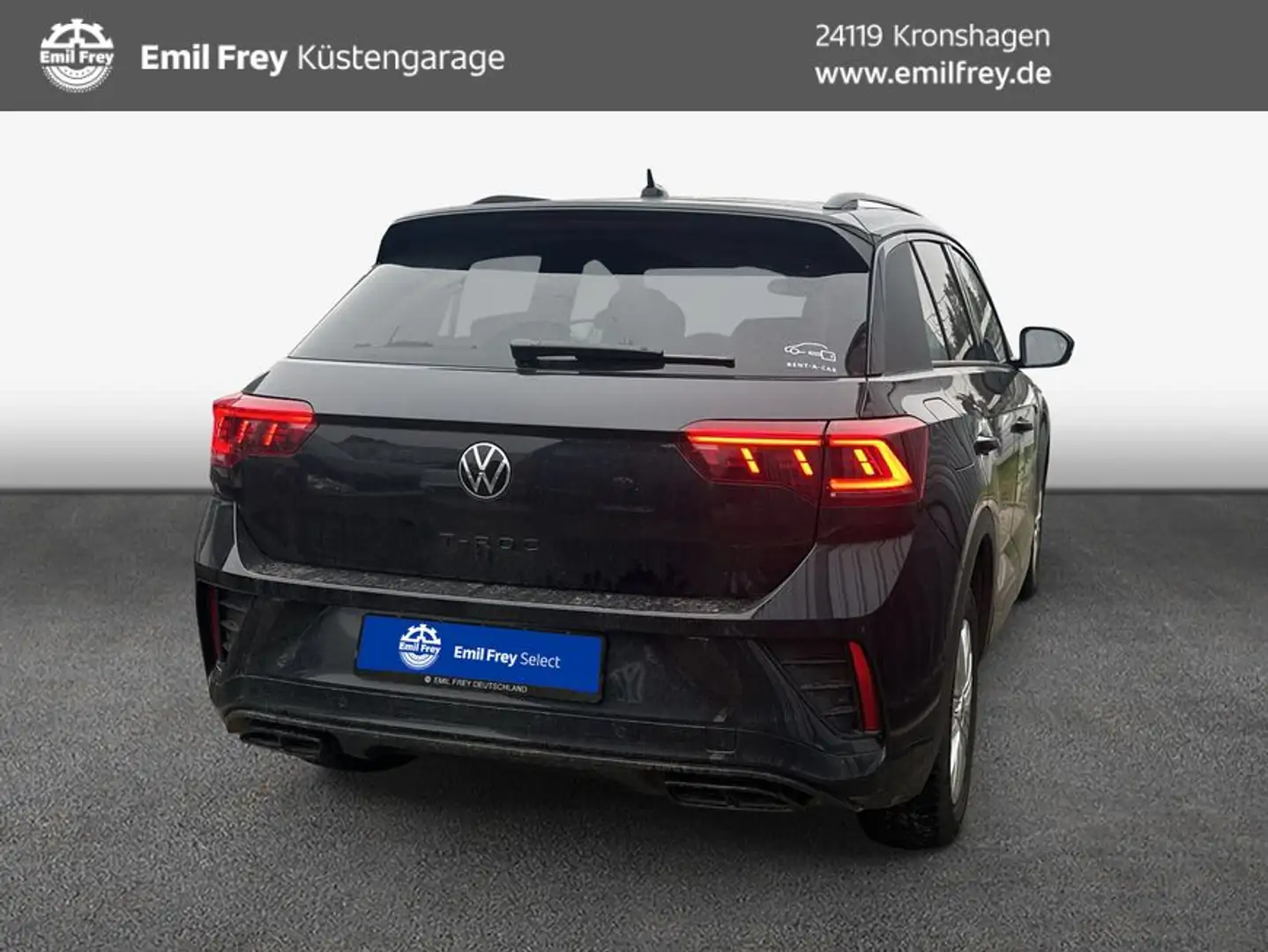 Volkswagen T-Roc R-Line 2.0 l TDI DSG KAMERA IQ-Drive ACC Schwarz - 1