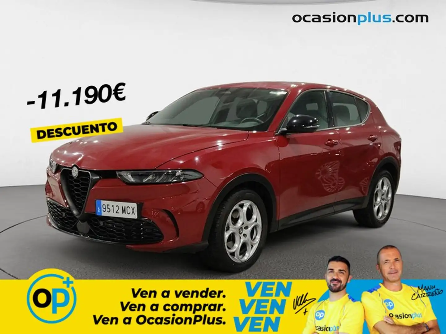 Alfa Romeo Tonale 1.5 MHEV Sprint FWD Rojo - 1