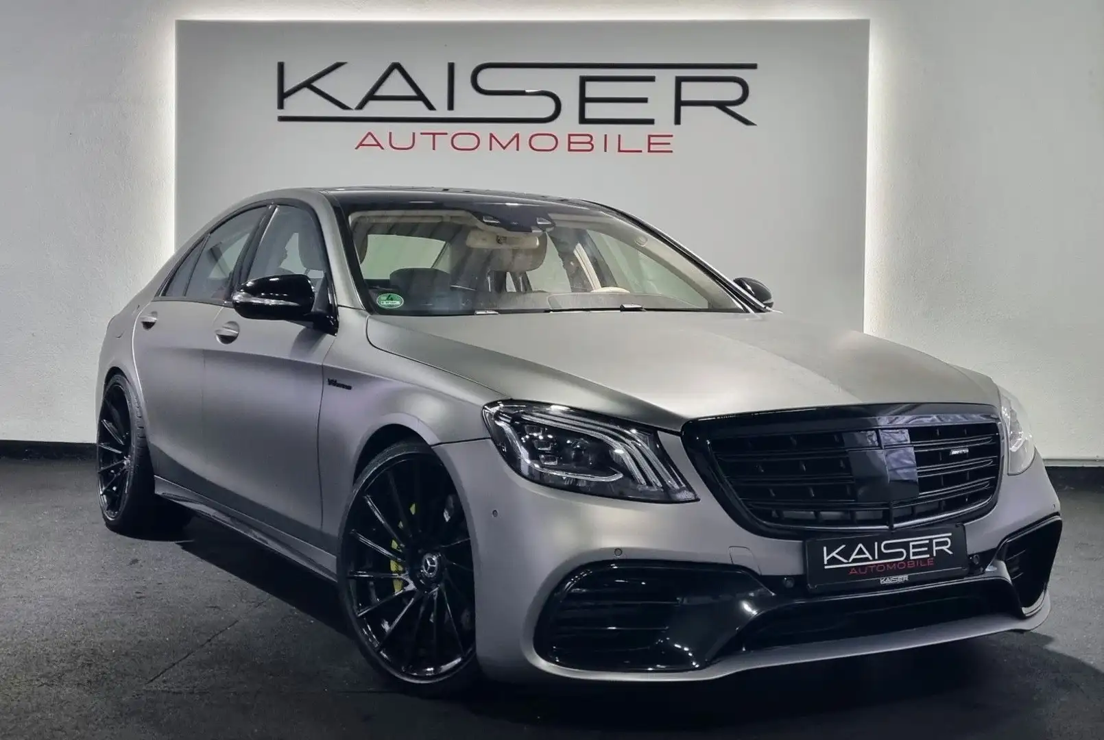 Mercedes-Benz S 500 *S63 AMG&FACELIFT UMBAU*BURMESTER*LUFT*KÜHL Fekete - 1