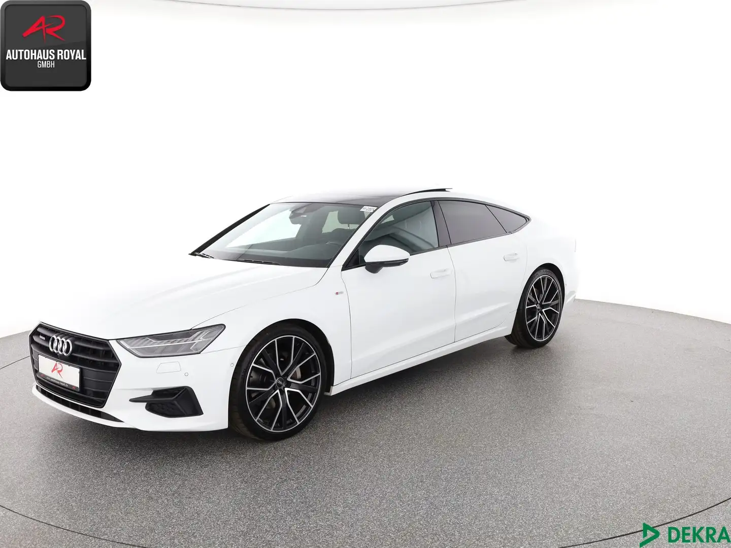 Audi A7 A7 45 TFSI qu S LINE MATRIX,B+O,360GRAD,KEYLESS Weiß - 1