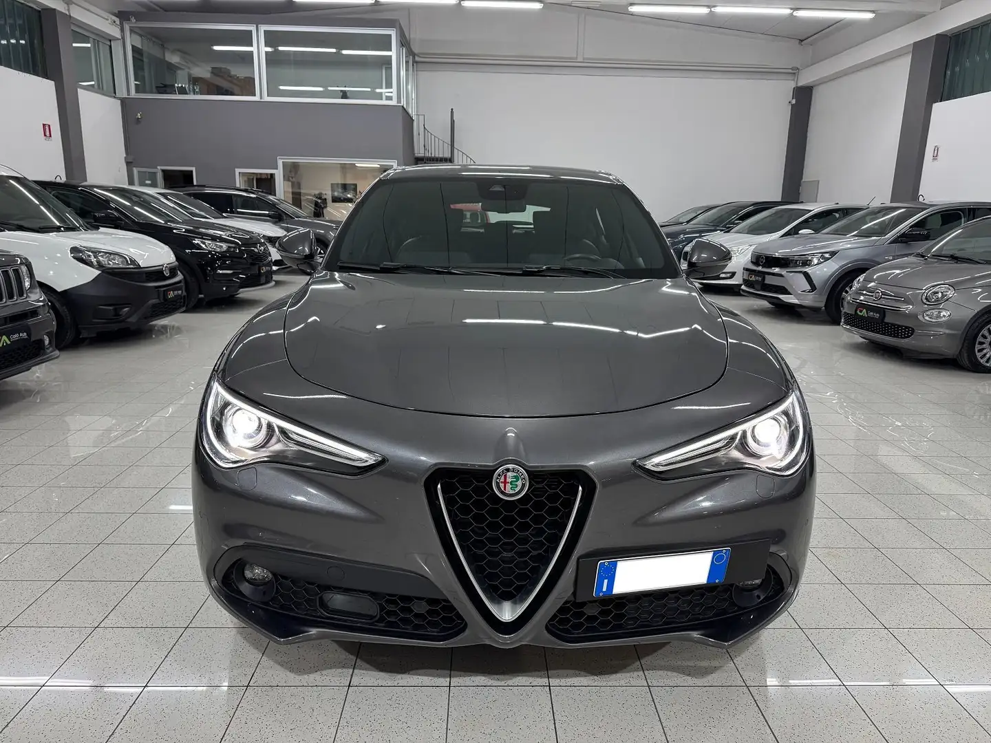 Alfa Romeo Stelvio 2.2 Ti Q4 210cv auto SUPER BELLA COME NUOVA!!!!! Grigio - 2