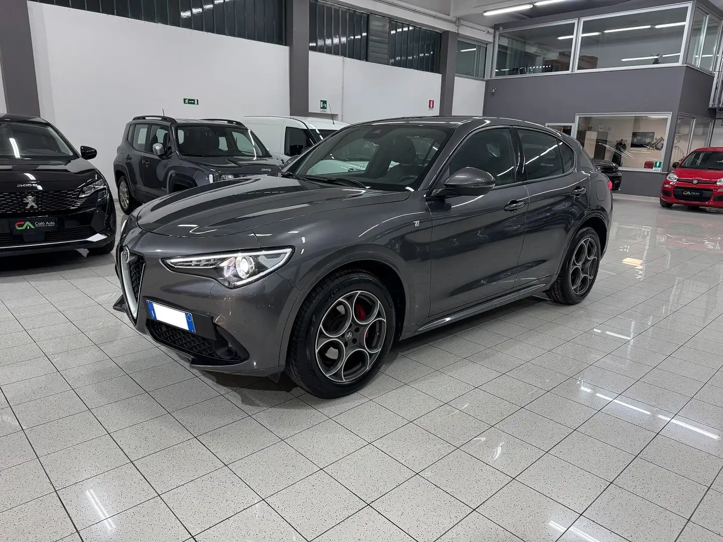 Alfa Romeo Stelvio 2.2 Ti Q4 210cv auto SUPER BELLA COME NUOVA!!!!! Grigio - 1