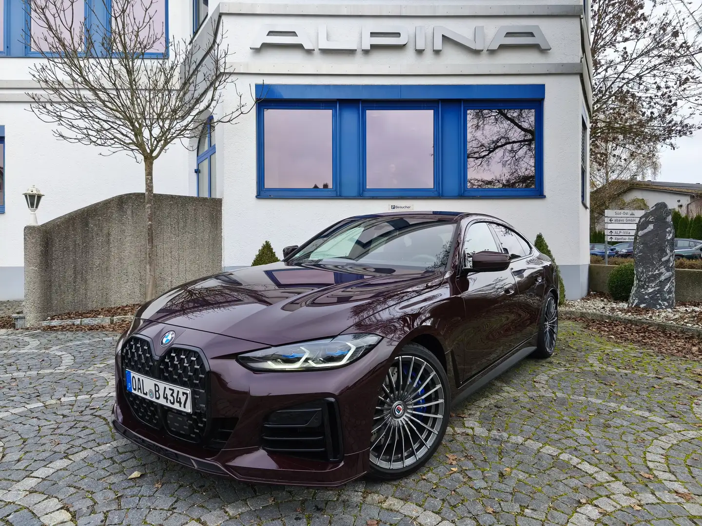 Alpina B4 Gran Coupé SWITCH-TRONIC Allrad Sonderlackierung Rosso - 1