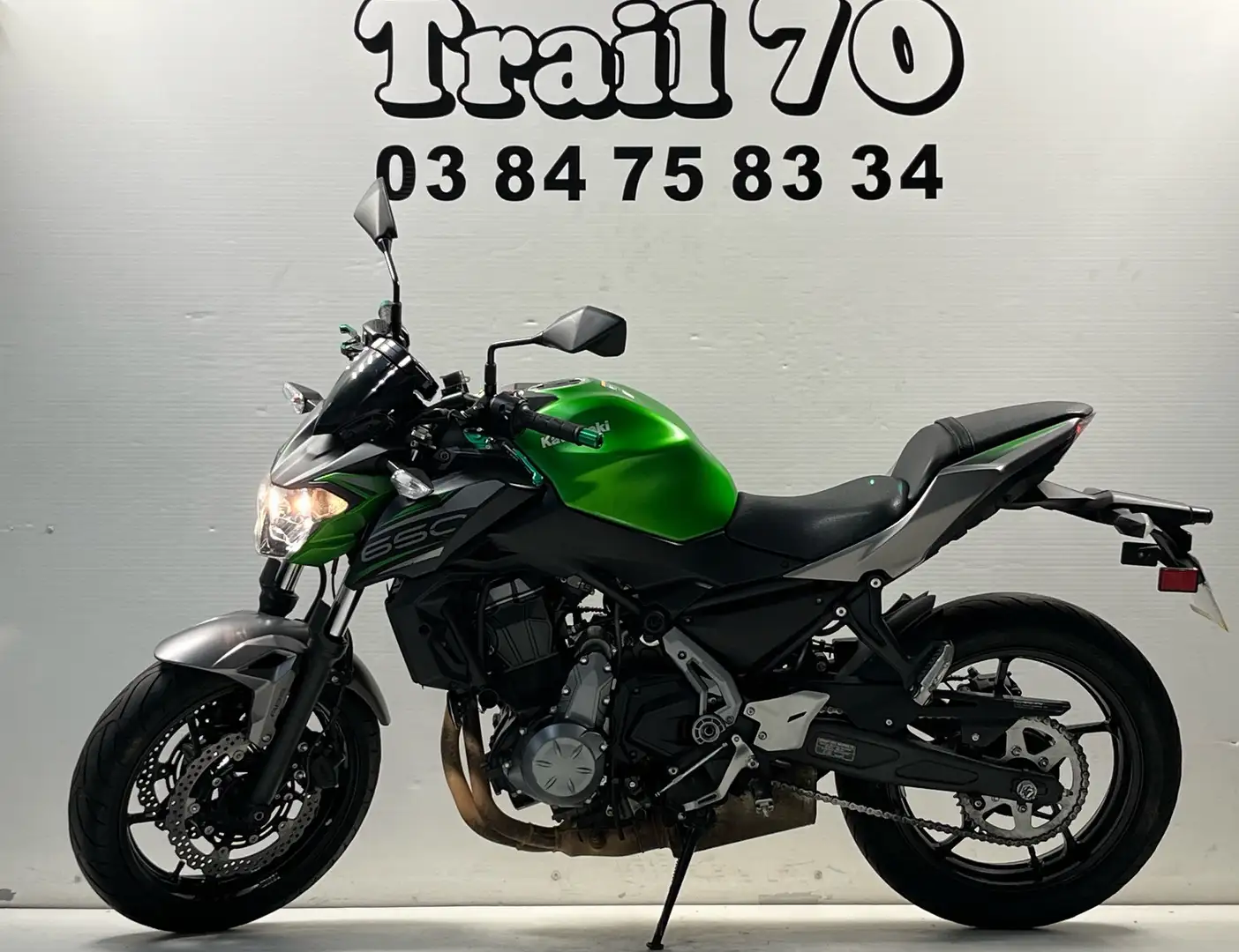 Kawasaki Z 650 Zielony - 2