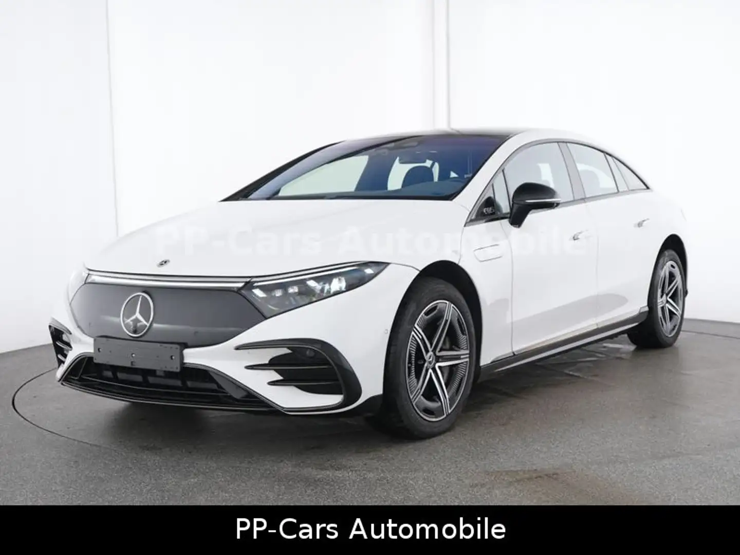 Mercedes-Benz EQS 500 4M AMG PREMIUM+*Hyers.*AHK*HuD*FondSitz+ Weiß - 1