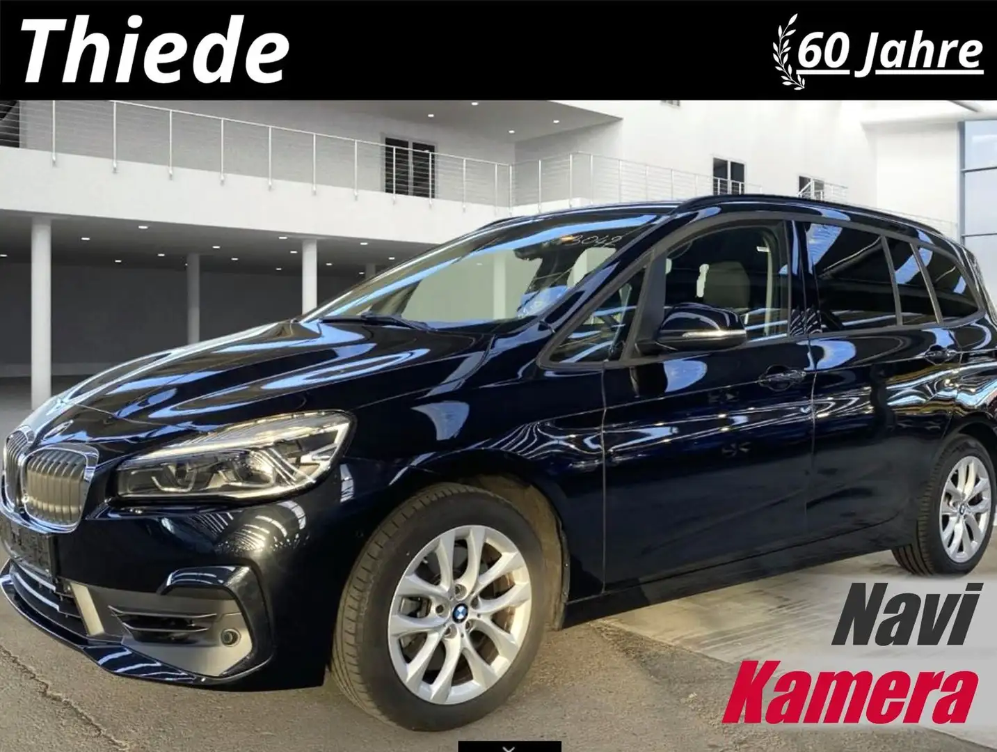 BMW 218 218 GRAN TOURER ADVANTAGE NAVI/LED/KAMERA/AHK Schwarz - 1