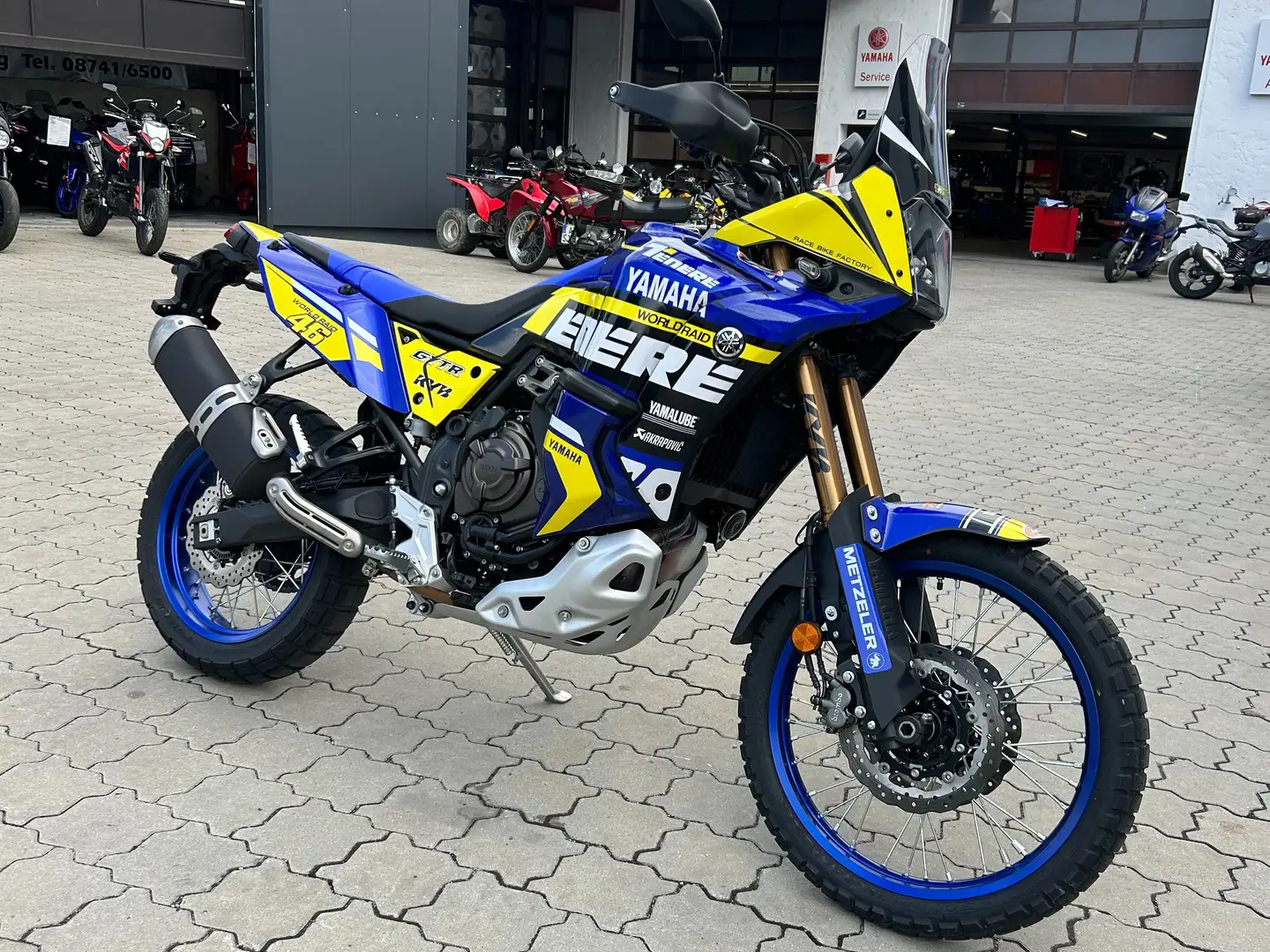 Yamaha Ténéré 700 World Raid Blau - 2
