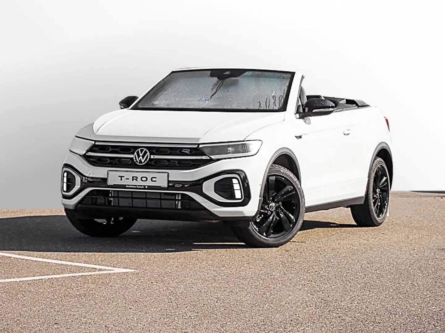 Volkswagen T-Roc Cabriolet R-Line 1.5 TSI DSG AHK, NAVI, Weiß - 2