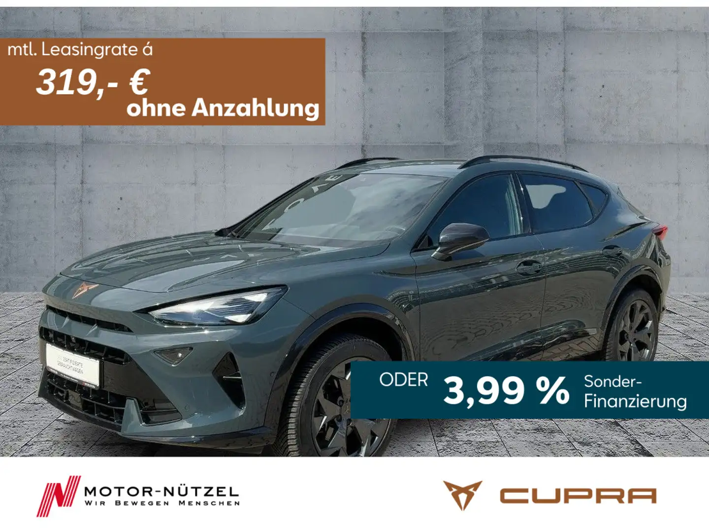 CUPRA Formentor 2.0 TDI DSG LED+NAVI+AHK+ACC+KAMERA Blau - 1