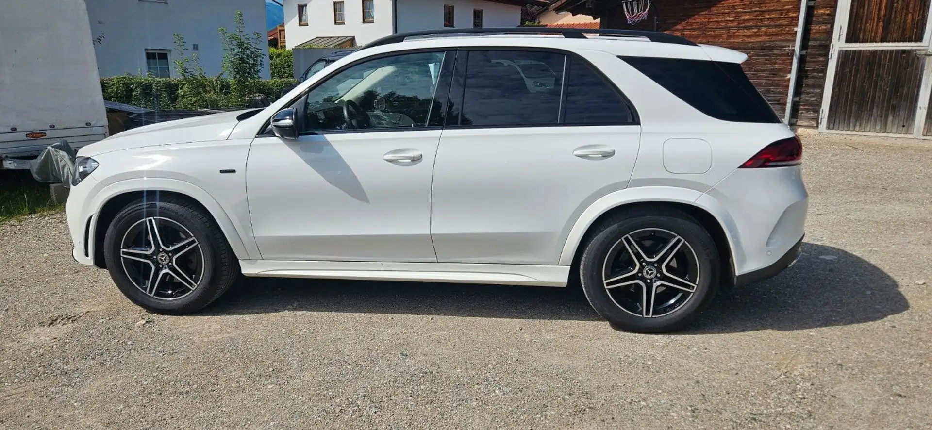 Mercedes-Benz GLE 350 de 4Matic,AMG,Night,HuD AHK,8fach Blanc - 2