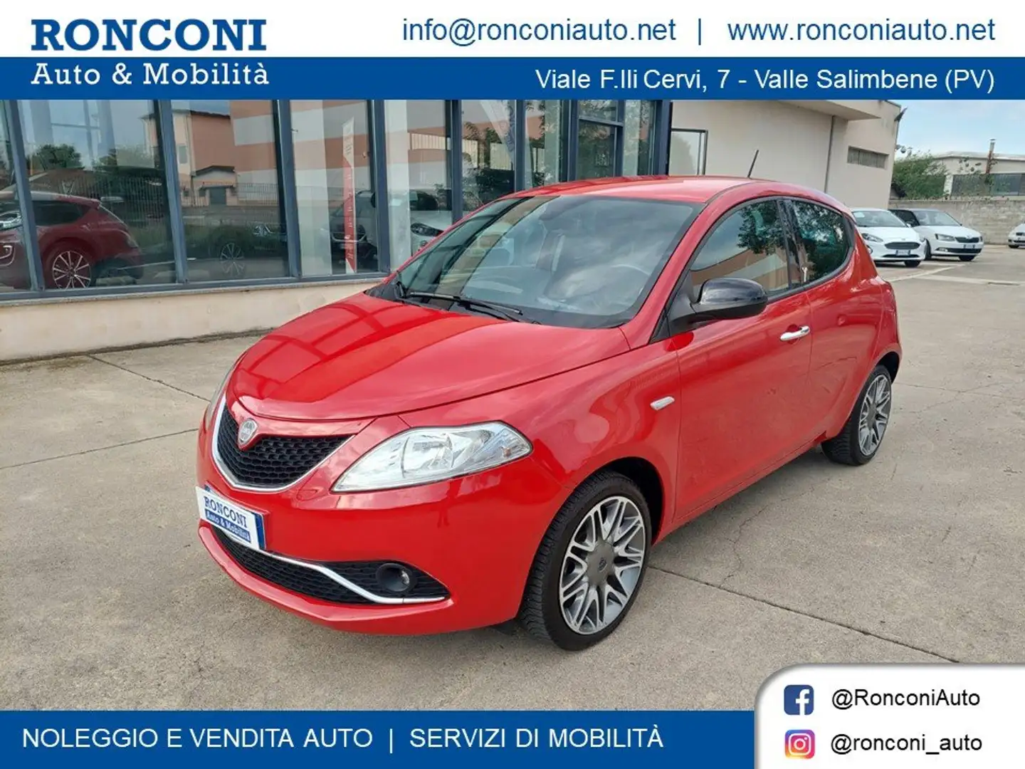 Lancia Ypsilon 5p 0.9 t.air Platinum DFN S&S - PROMO Rosso - 1