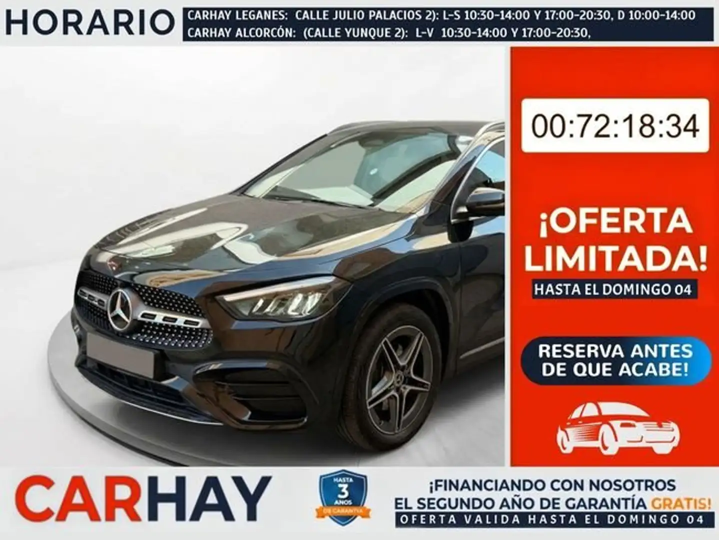 Mercedes-Benz GLA 250 250e Negro - 1