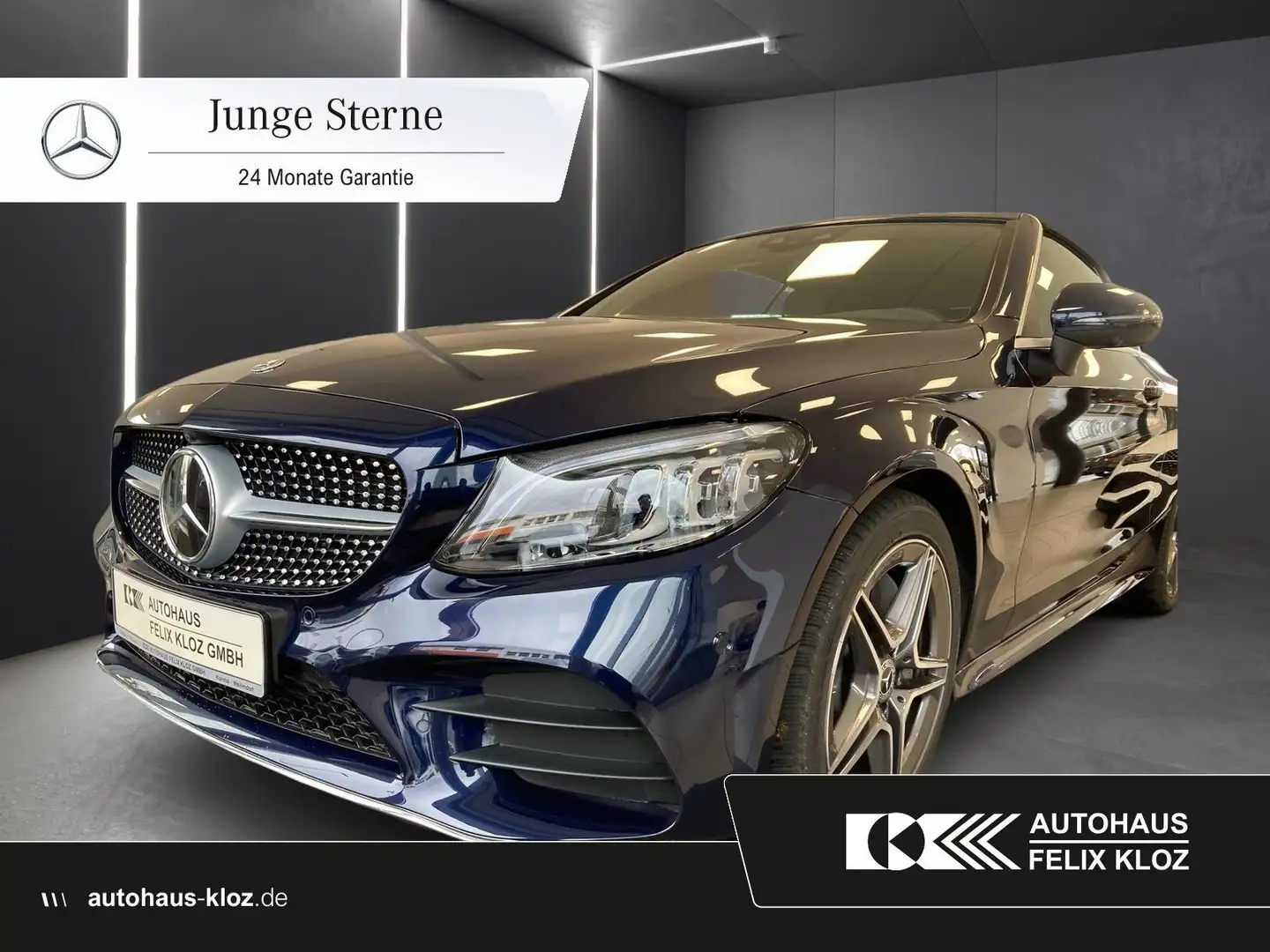 Mercedes-Benz C 300 AMG*360°*Distronic*Head-Up*Totwinkel*LED* Blau - 1