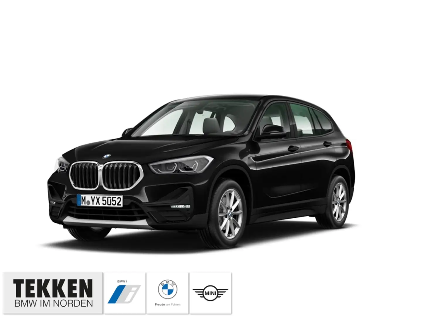 BMW X1 sDrive 18 d Advantage Zwart - 1