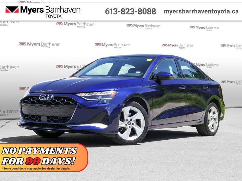 2026 Audi A3 TFSI quattro  - Sunroof -  Heated Seats - $271 B/W
